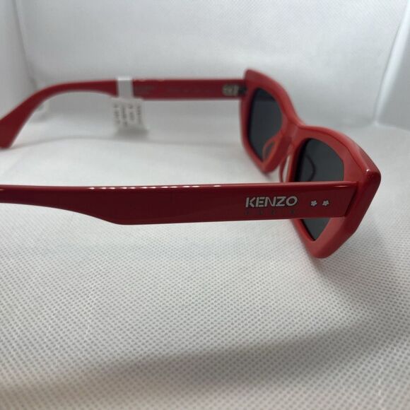 New in Box Kenzo Boke Flower Geometric Sunglasses 51mm Red main image 4